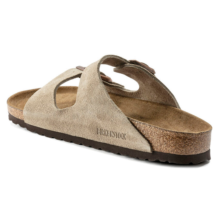 BIRKENSTOCK- WOMEN'S ARIZONA SOFT FOOTBED SUEDE LEATHER SANDAL