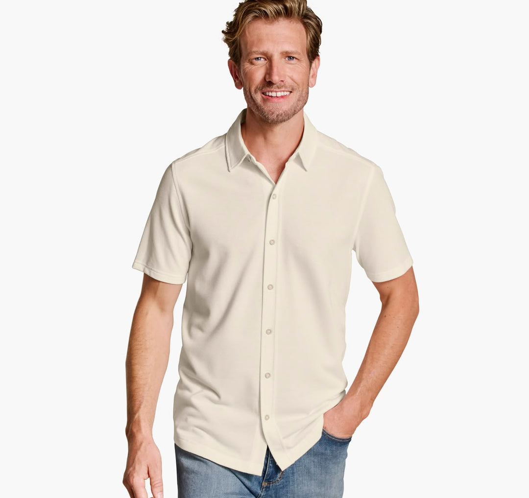 JOHNSTON & MURPHY - BENNETT SHORT-SLEEVE SHIRT