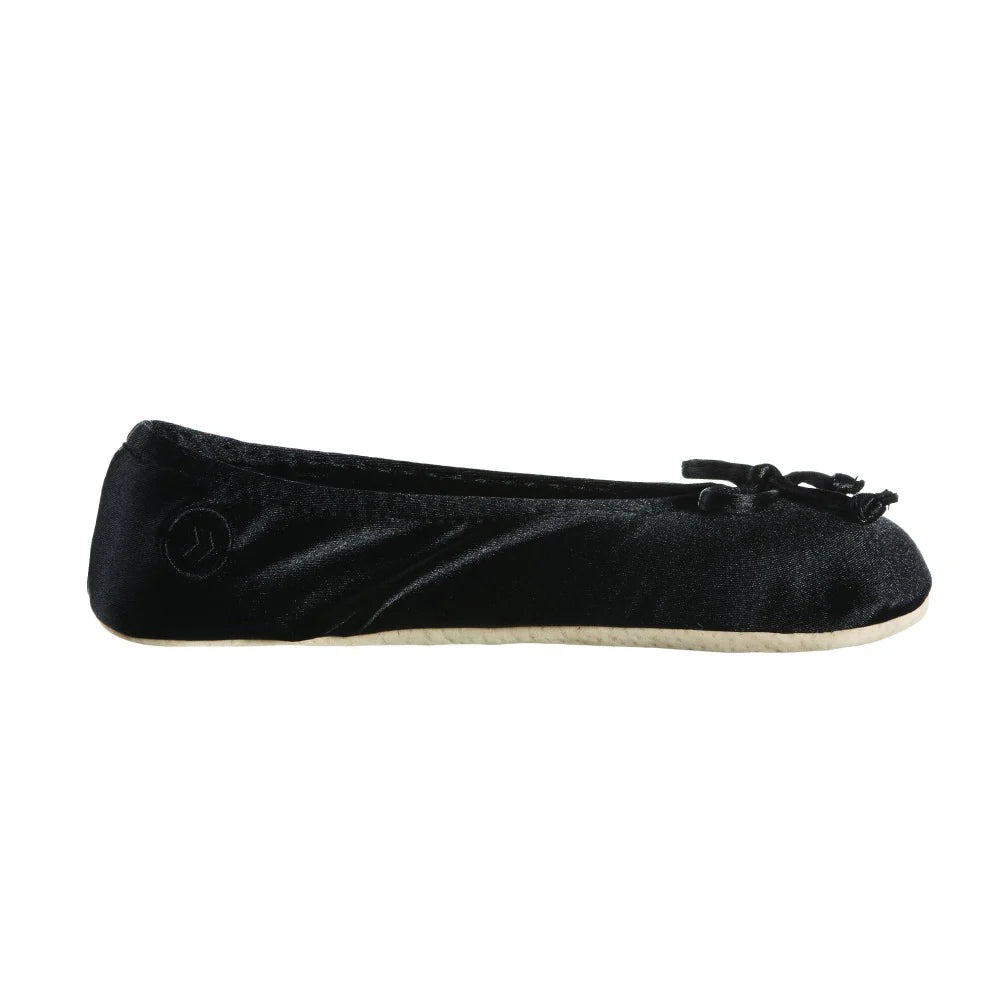 ISOTONER - WOMEN'S Classic Satin Ballerina Slipper
