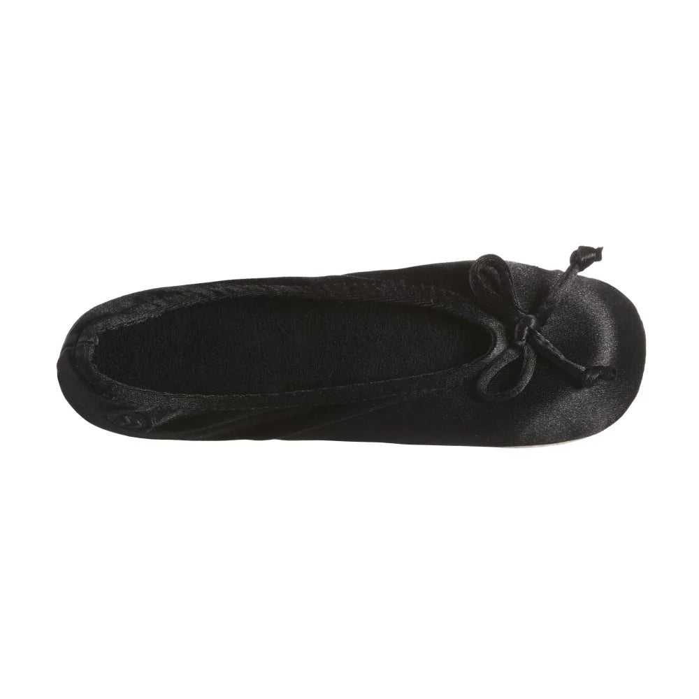 ISOTONER - WOMEN'S Classic Satin Ballerina Slipper