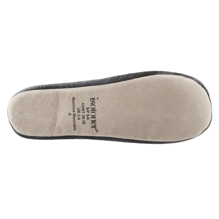 ISOTONER - WOMEN'S Classic Satin Ballerina Slipper