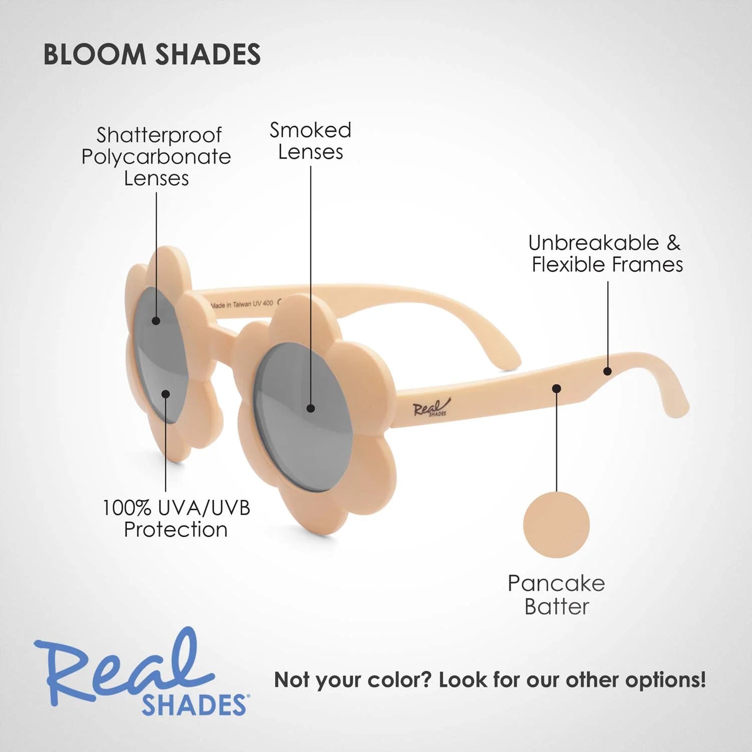 REAL SHADES - KIDS SUNGLASSES - BLOOM