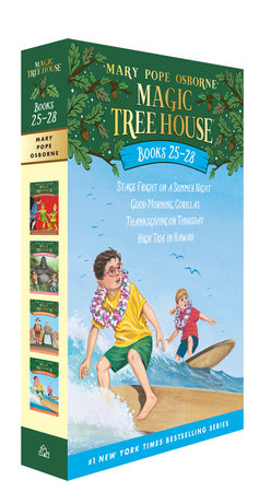 PENGUIN RANDOM HOUSE- "MAGIC TREE HOUSE" VOLUMES 25-28 BOOK