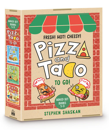 PENGUIN RANDOM HOUSE- "PIZZA & TACO TO GO!" 3-BOOK BOXED SET