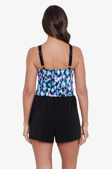PENBROOKE- WOMEN'S 1PC ETERNAL FLAME SWIM ROMPER
