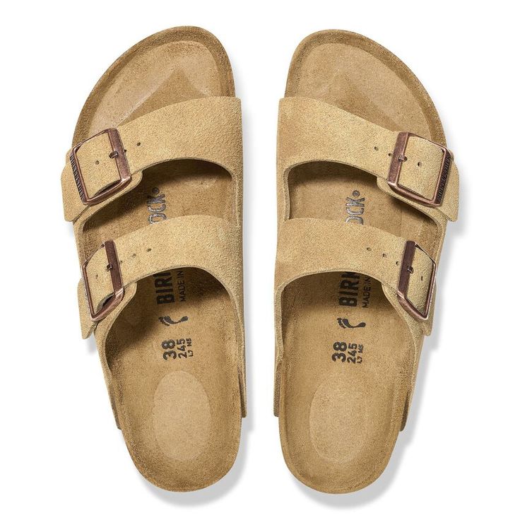 BIRKENSTOCK- ARIZONA SUEDE LEATHER SANDAL