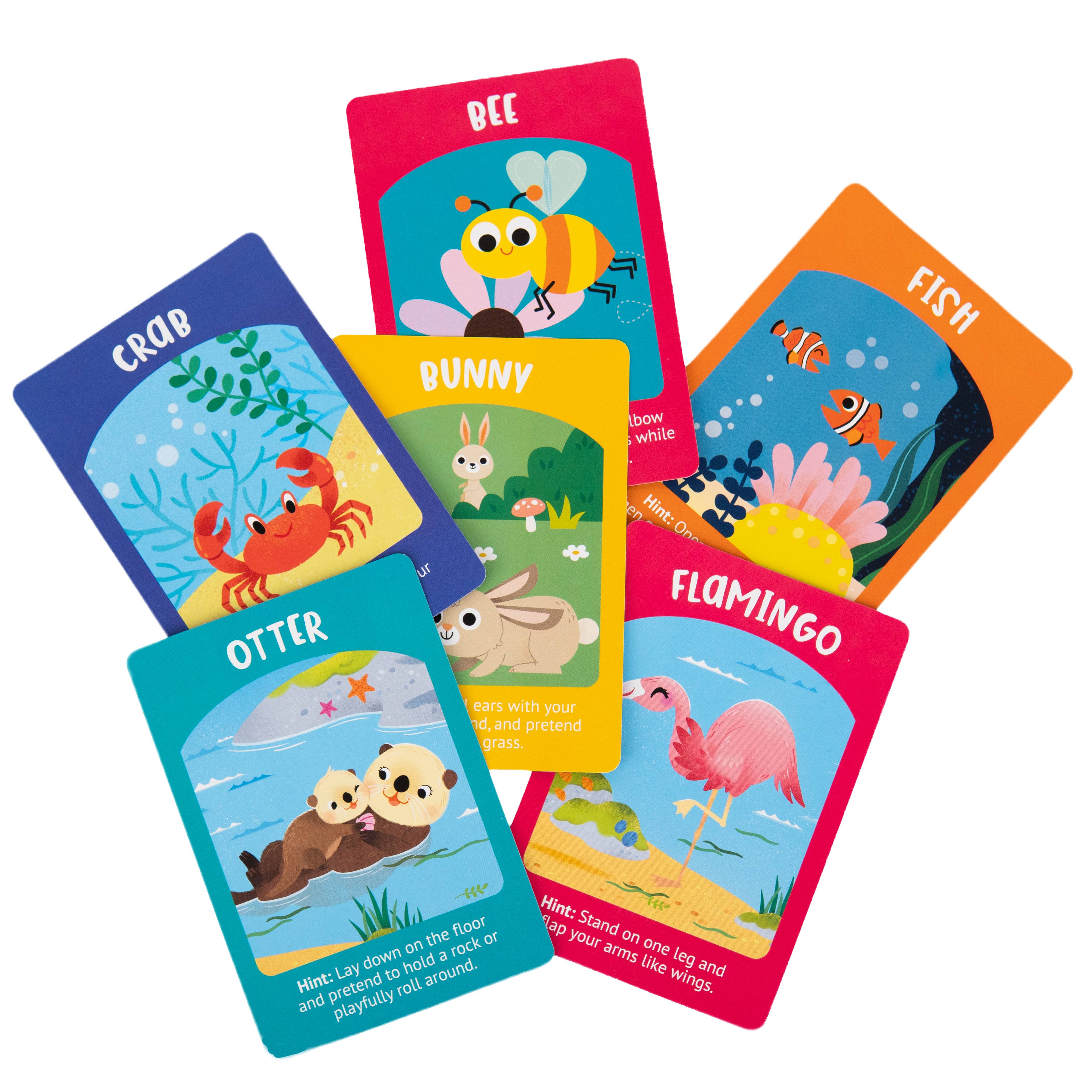 Animal Charades Card Game for Kids