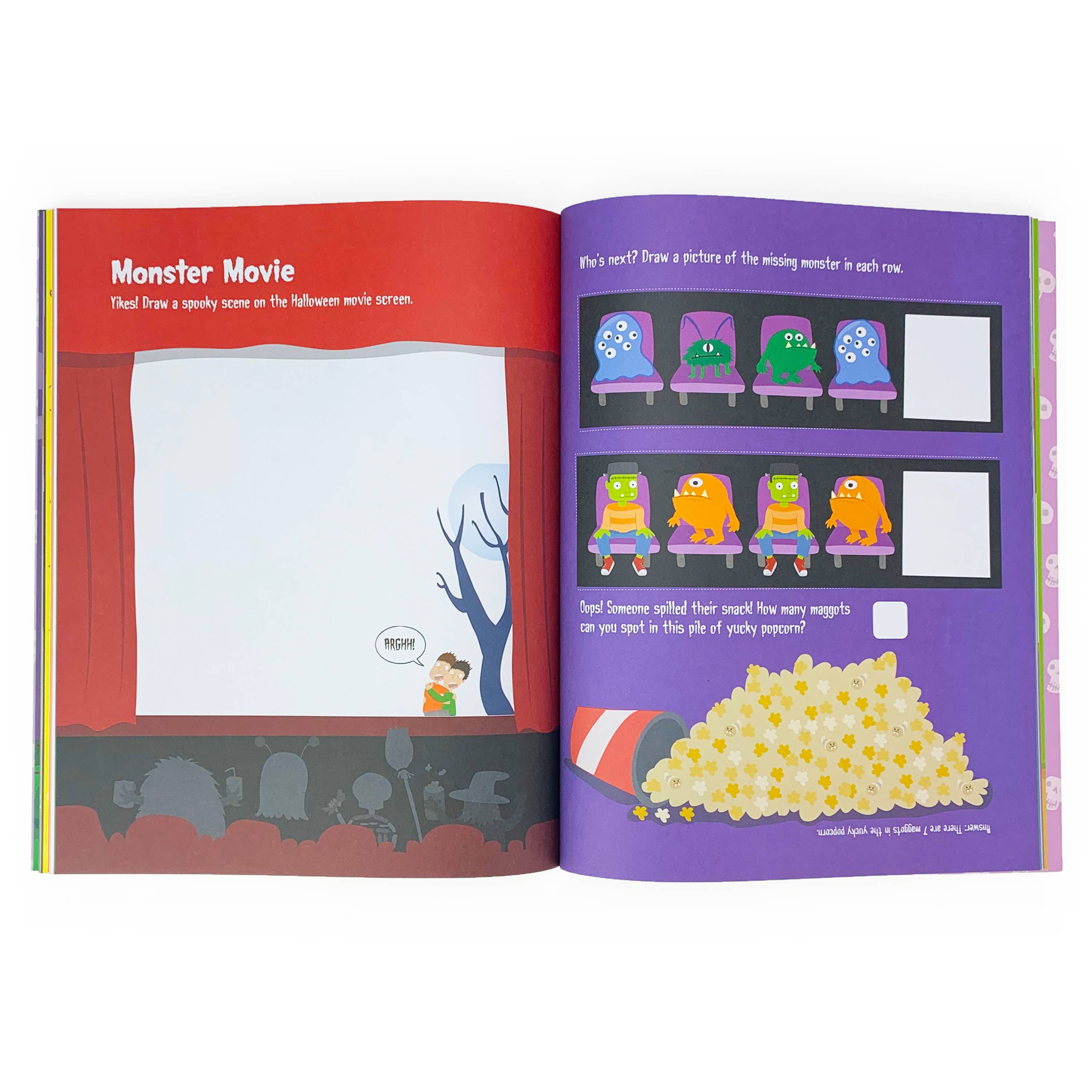 Totally Awesome 2000 Stickers Halloween Activity Book