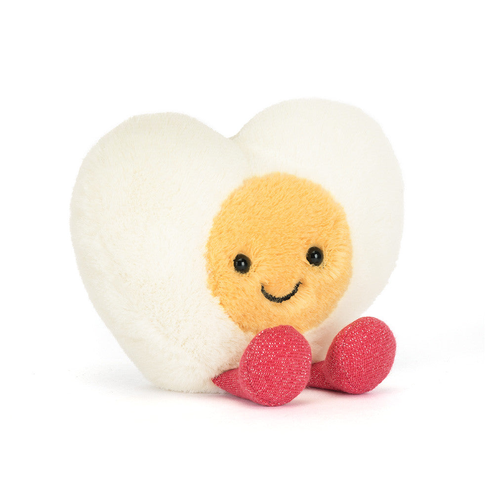 JELLYCAT - AMUSEABLES HEART BOILED EGG