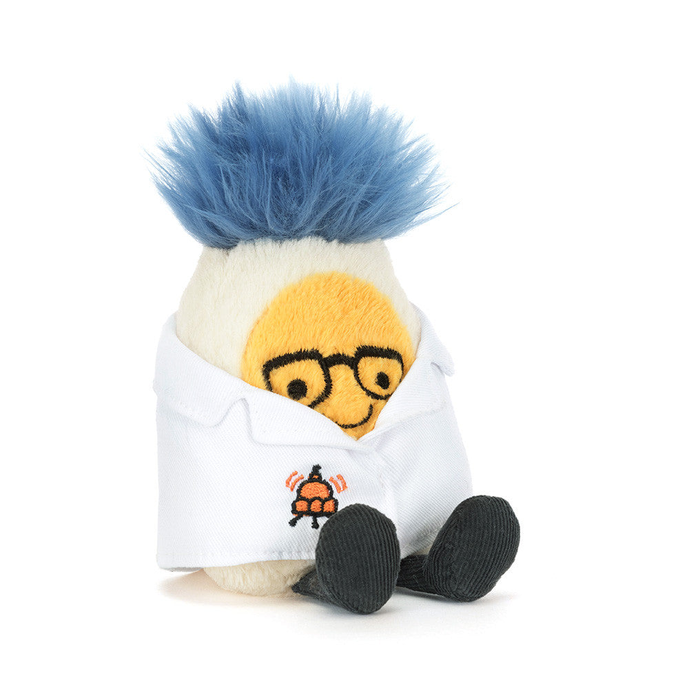 JELLYCAT - AMUSEABLES BOILED EGG SCIENTIST
