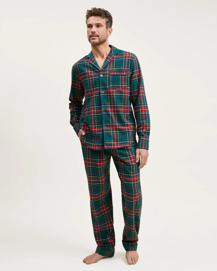 PETITE PLUME - MENS PJ SET KENSINGTON TARTAN
