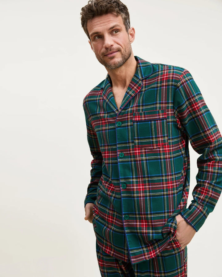 PETITE PLUME - MENS PJ SET KENSINGTON TARTAN