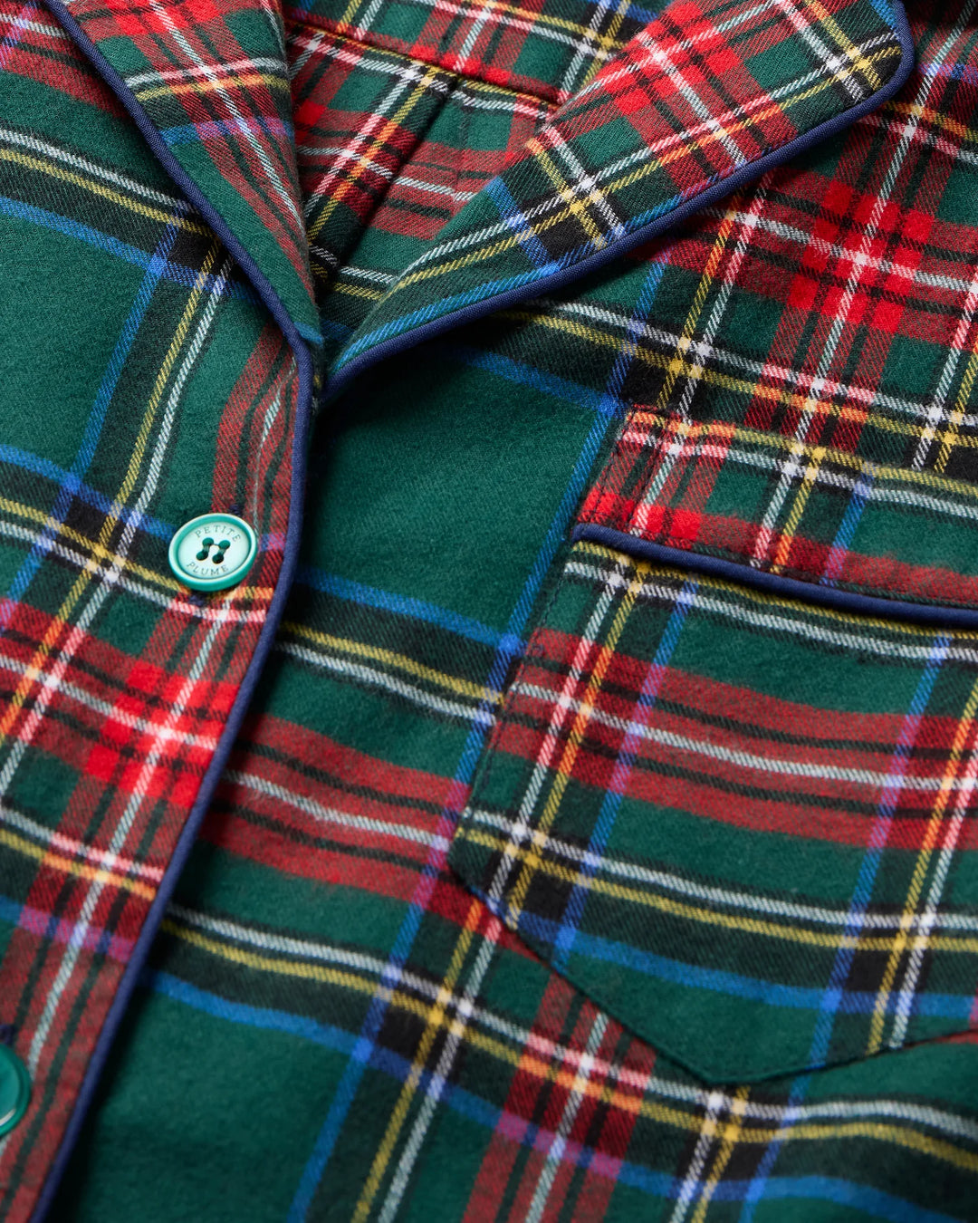 PETITE PLUME - MENS PJ SET KENSINGTON TARTAN