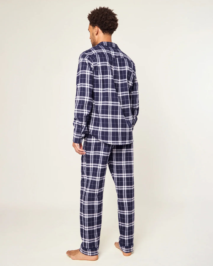PETITE PLUME - MENS PJS SET OXFORD TARTAN