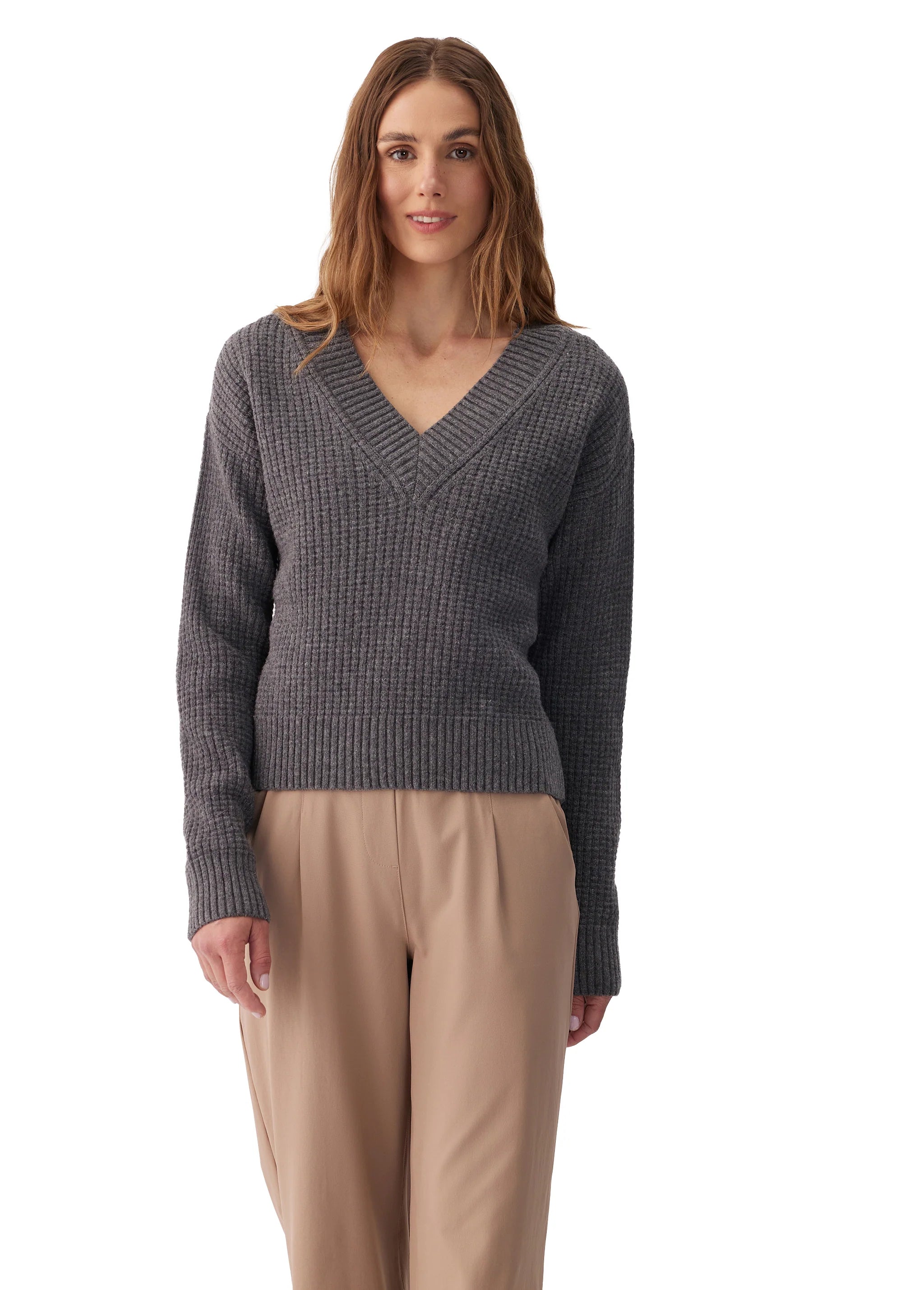 LOLE - VERDUN V-NECK SWEATER