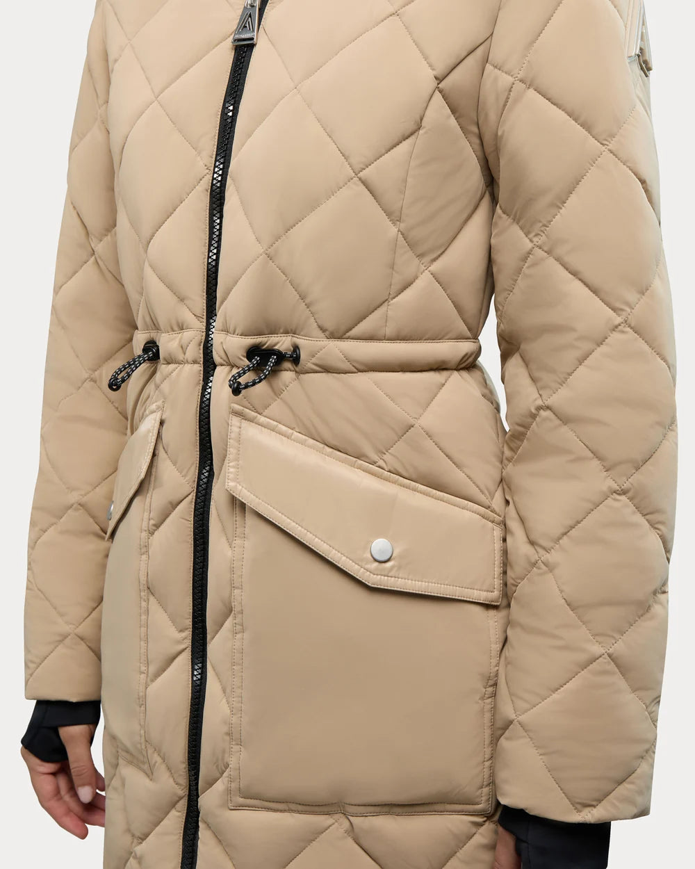 ALPENHAUS - ARLY ELONGATED PUFFER COAT