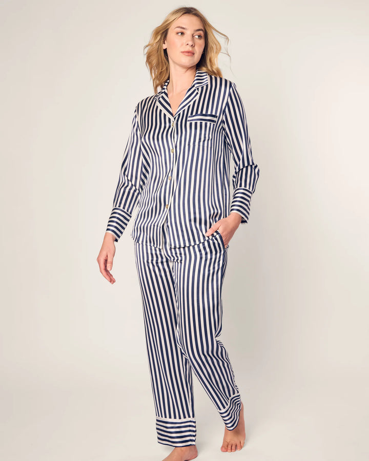 PETITE PLUME- Women's Silk Pajama Set