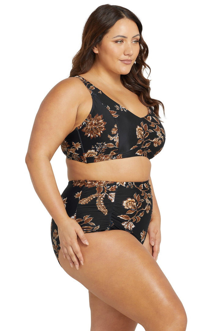 ARTESANDS- WOMEN'S CHANTIQUE HIGH WAIST SWIM BOTTOM