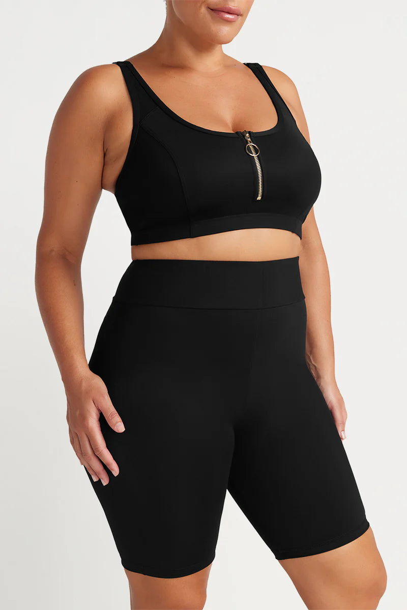 ARTESANDS- WOMEN'S SCULP MICHELANGELO HIGH WAIST BIKE PANT SWIM BOTTOM