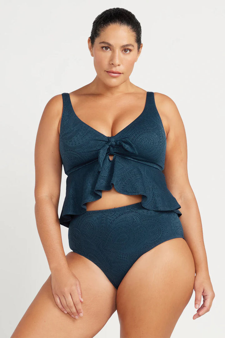 ARTESANDS- WOMEN'S LA TRAVIATA CHAGALL MULTI CUP MIDRIFF SWIM TOP