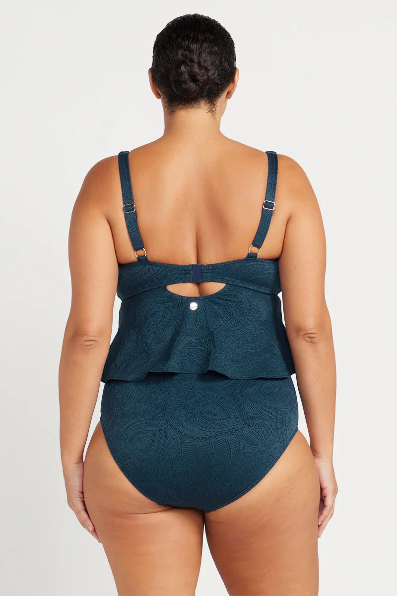 ARTESANDS- WOMEN'S LA TRAVIATA CHAGALL MULTI CUP MIDRIFF SWIM TOP