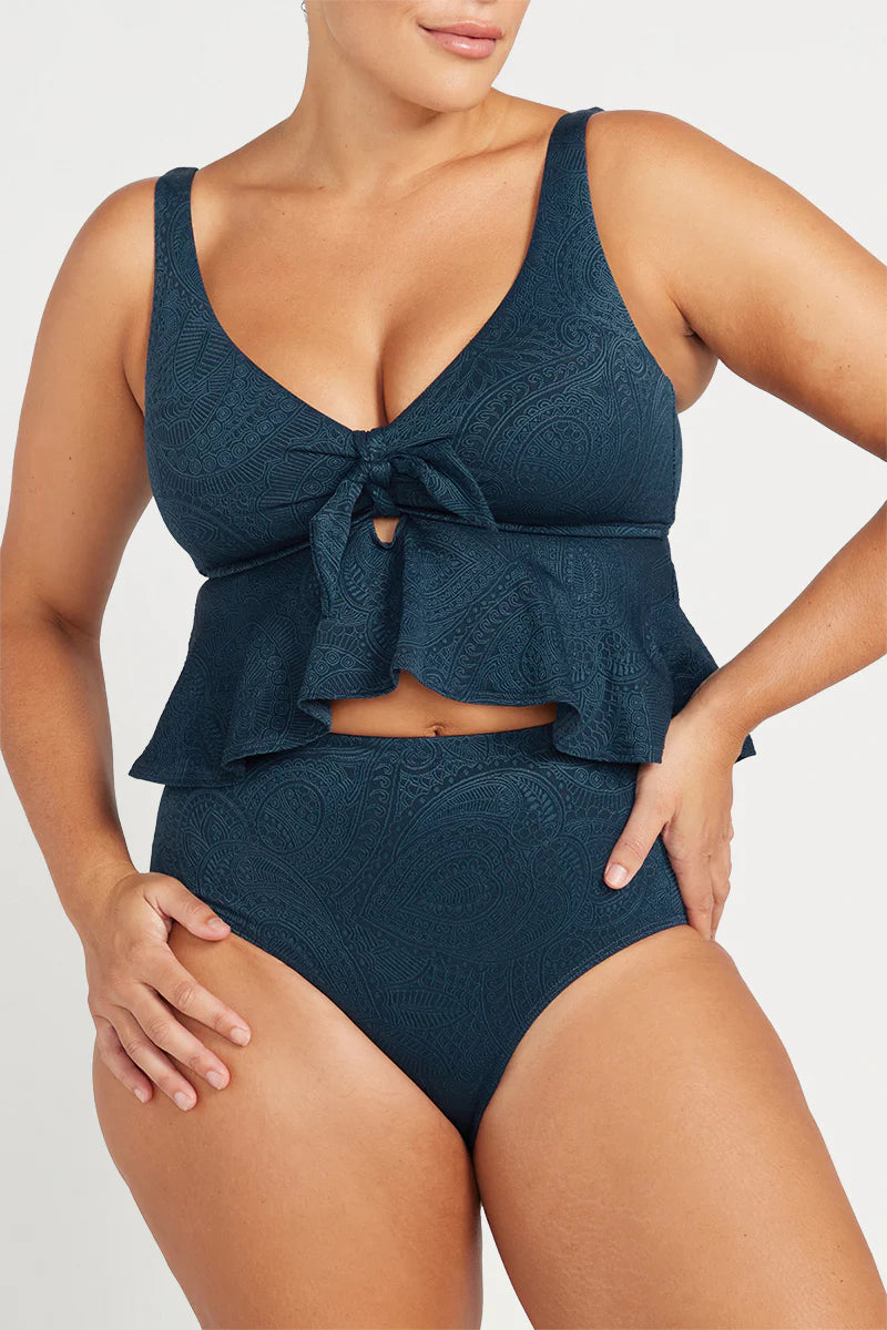 ARTESANDS- WOMEN'S LA TRAVIATA CHAGALL MULTI CUP MIDRIFF SWIM TOP