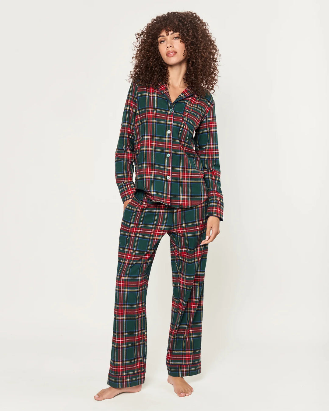 PETITIE PLUME - WOMENS PJ SET KENSINGTON TARTAN