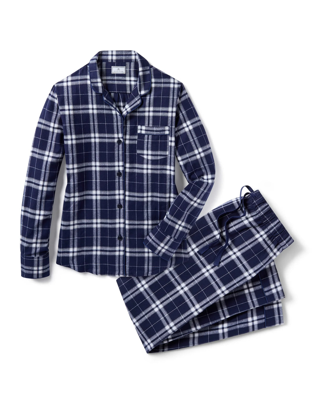 PETITE PLUME - WOMENS PJ SET OXFORD TARTAN