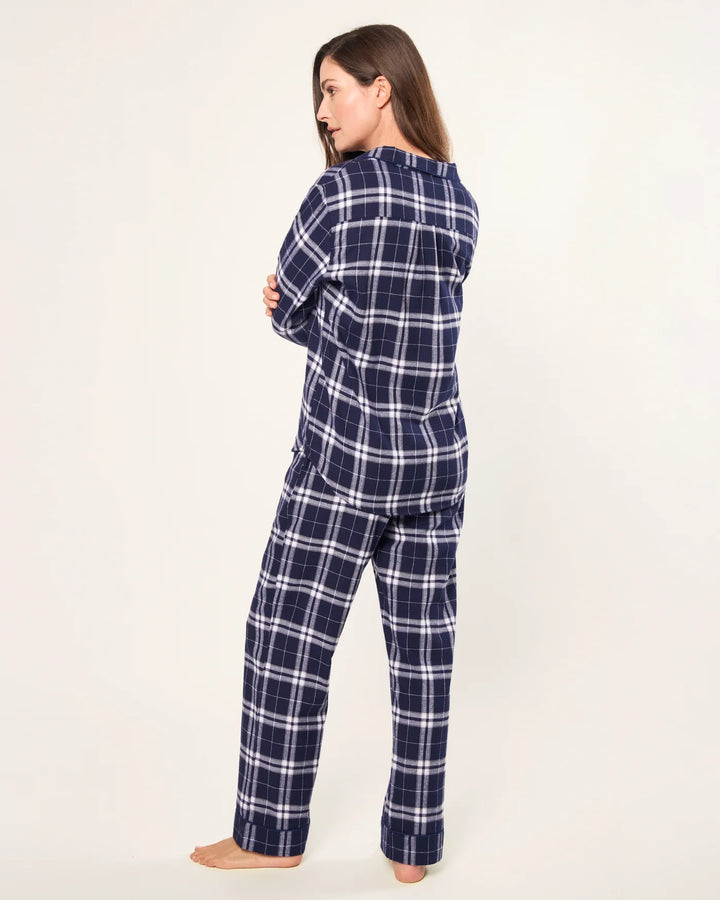 PETITE PLUME - WOMENS PJ SET OXFORD TARTAN