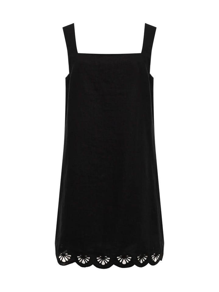 SANCTUARY - ALMOST THERE LINEN DRESS