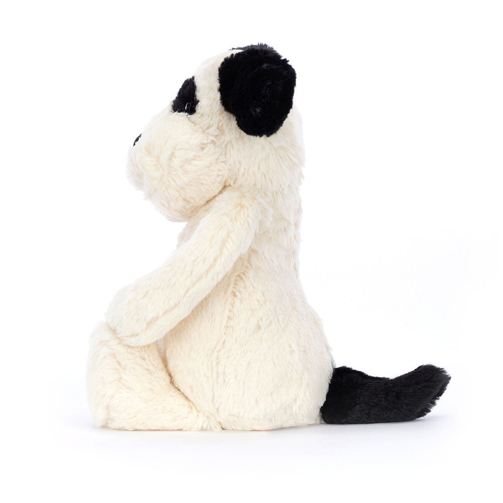 JELLYCAT - BASHFUL BLACK & CREAM PUPPY TOY
