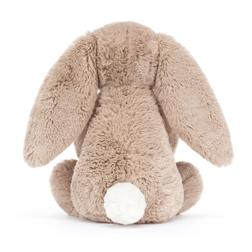 JELLYCAT - PLUSH TOY BASHFUL BEIGE BUNNY 'BIRTHDAY'