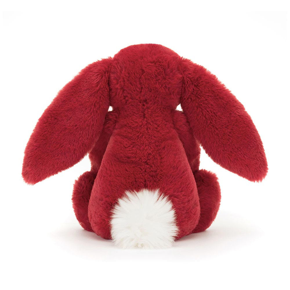 JELLYCAT - PLUSH TOY BASHFUL LUXE BUNNY SCARLET