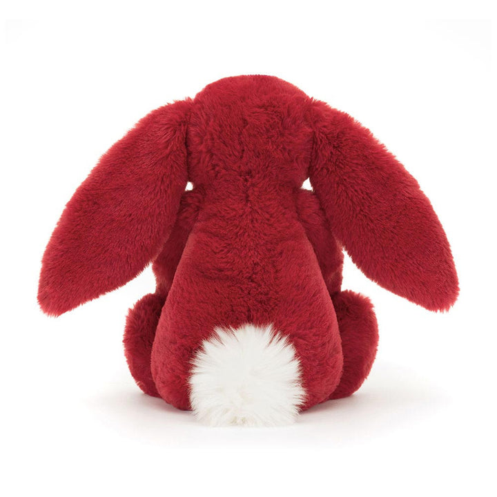 JELLYCAT - PLUSH TOY BASHFUL LUXE BUNNY SCARLET