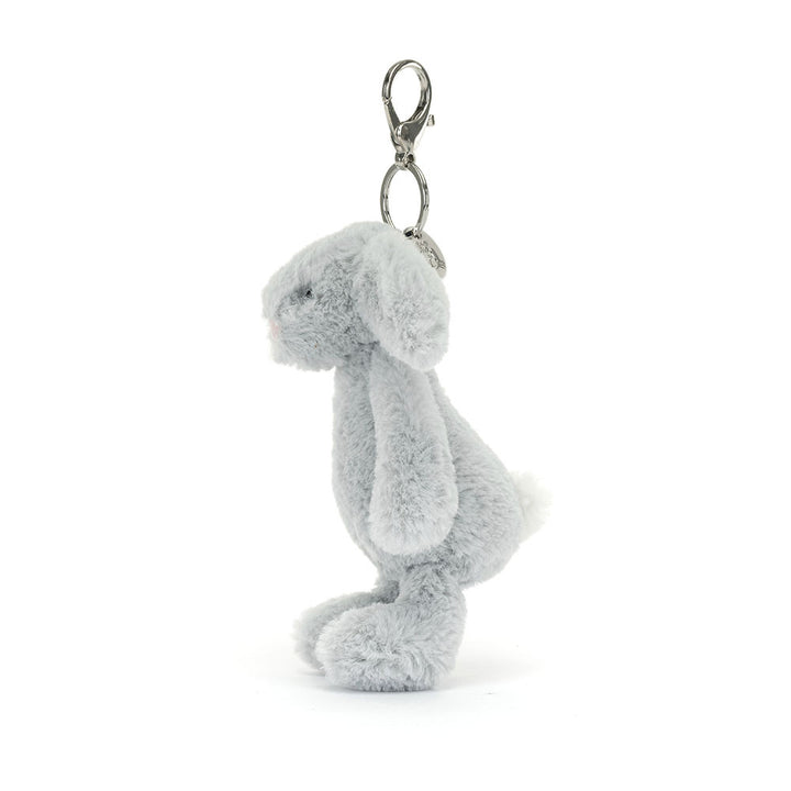 JELLYCAT - BAG CHARM SILVER BUNNY