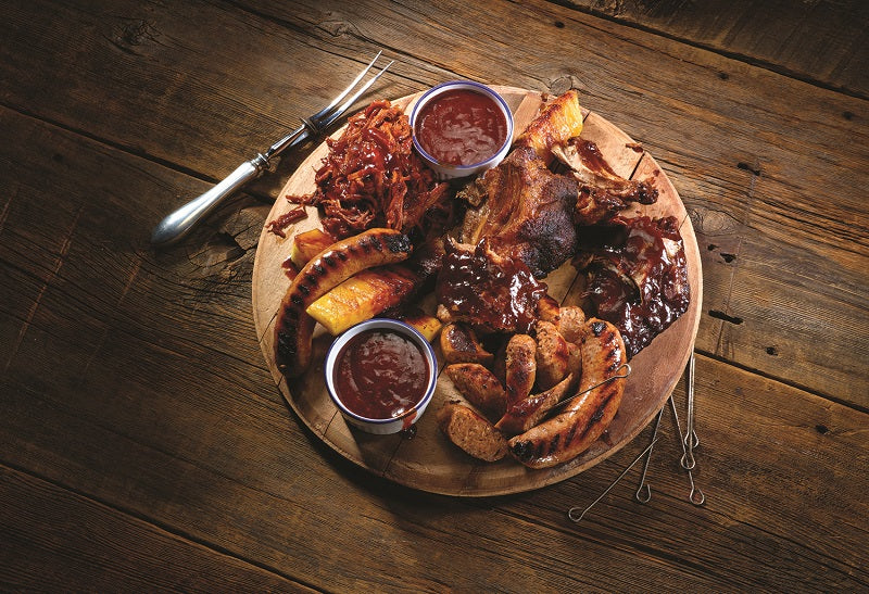 GOURMET DU VILLAGE  - PEACH BOURBON SAUCE