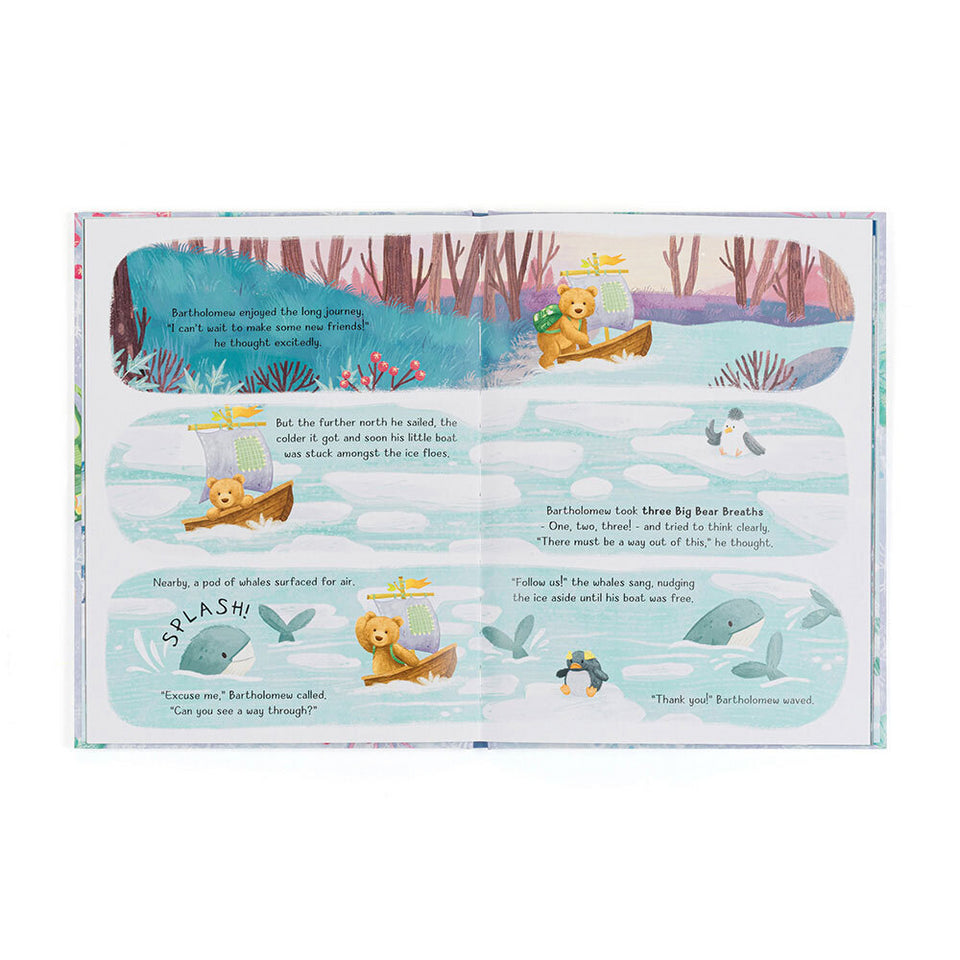 JELLYCAT - Bartholomew Bear and the Snow Giants Book