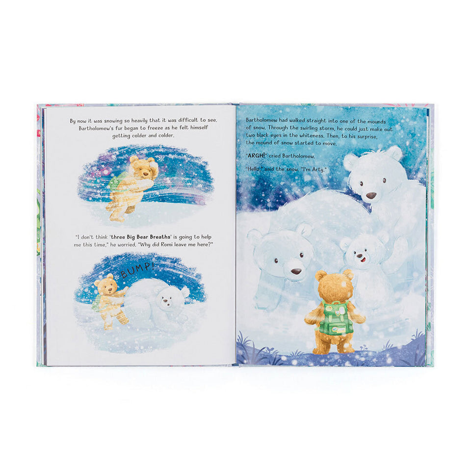 JELLYCAT - Bartholomew Bear and the Snow Giants Book
