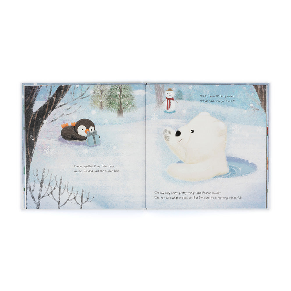 JELLYCAT - Peanut Penguin’s Perfect Present Book