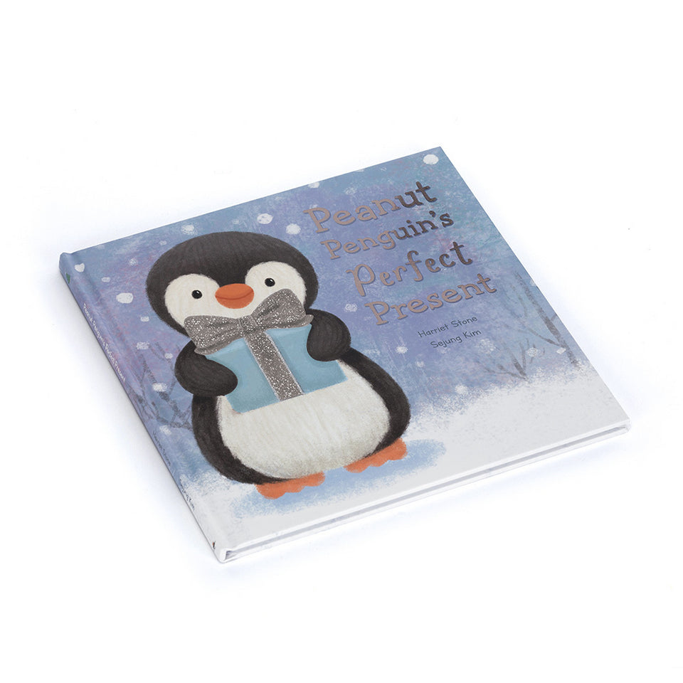 JELLYCAT - Peanut Penguin’s Perfect Present Book