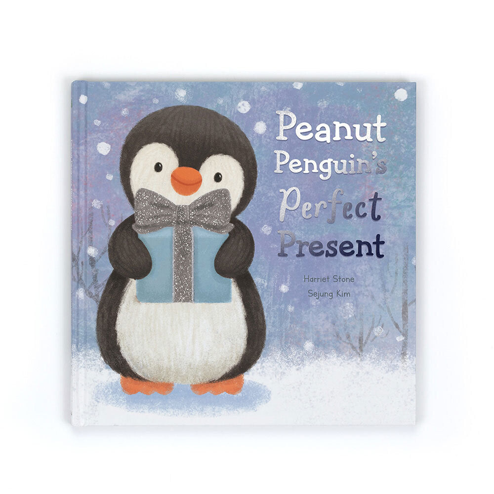 JELLYCAT - Peanut Penguin’s Perfect Present Book