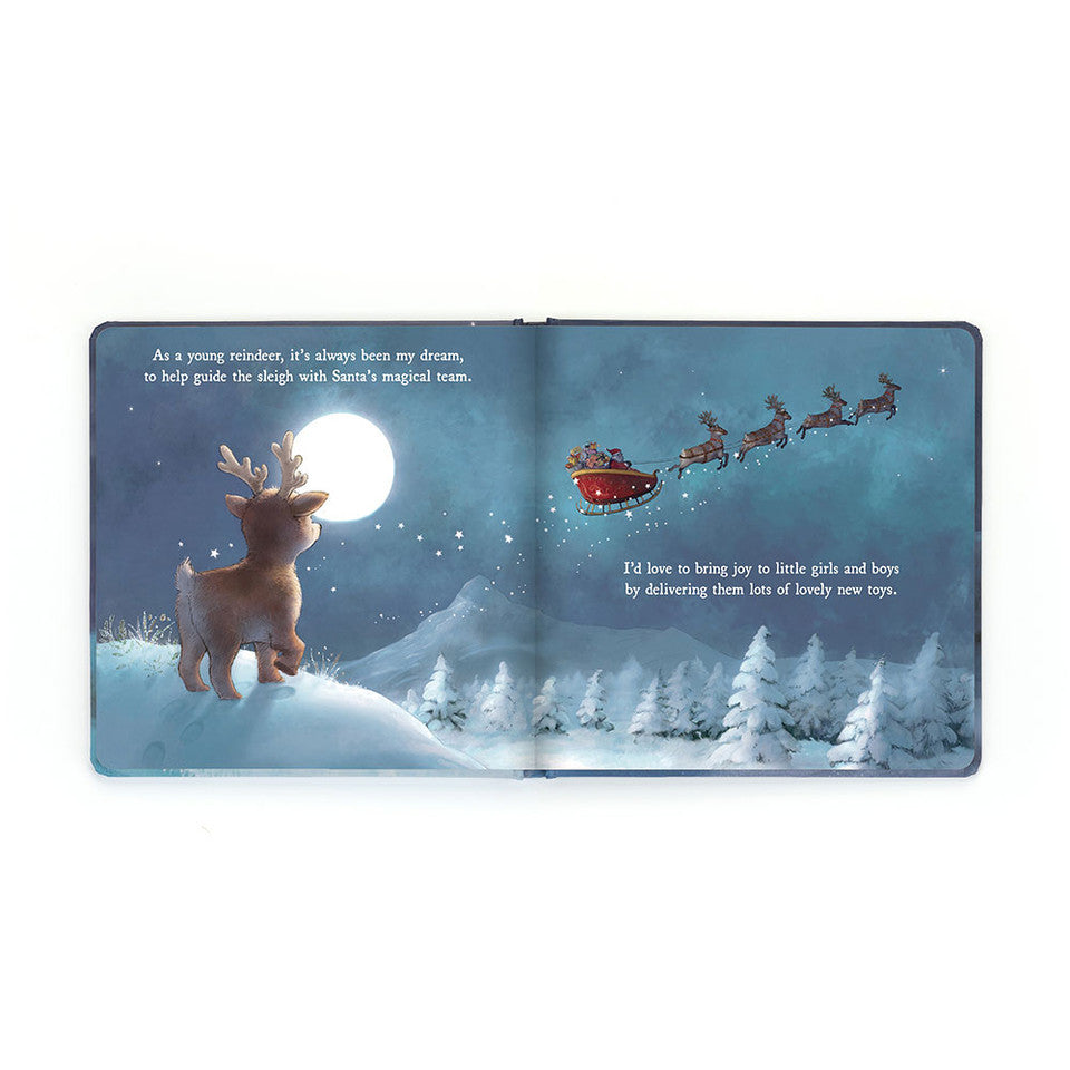 JELLYCAT- MITZI REINDEER'S DREAM BOOK