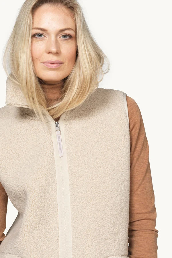 ILSE JACOBSEN - WOMEN'S LONG FLEECE VEST