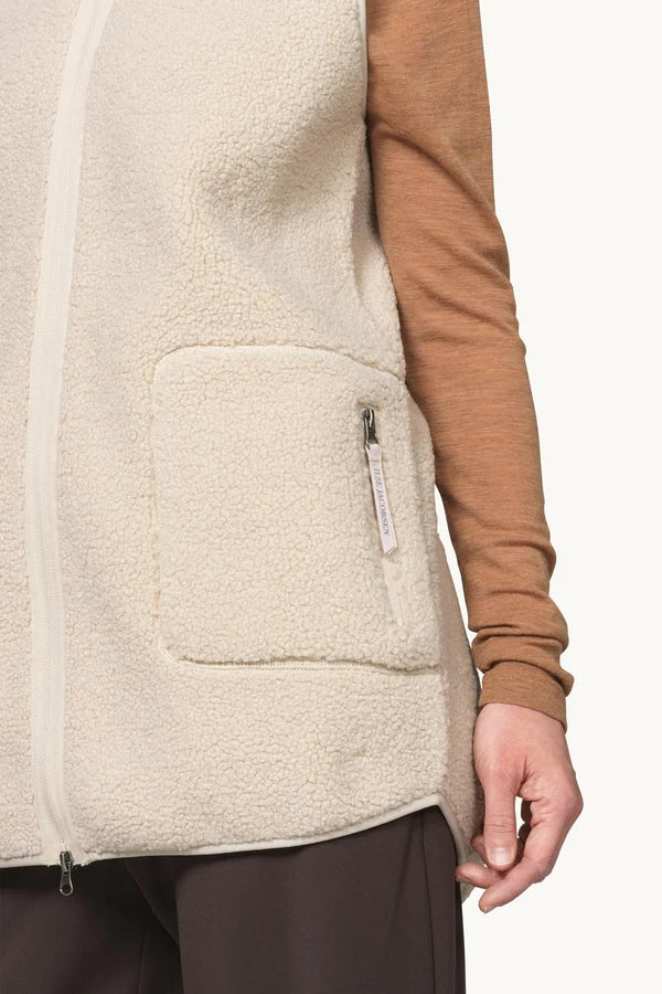 ILSE JACOBSEN - WOMEN'S LONG FLEECE VEST
