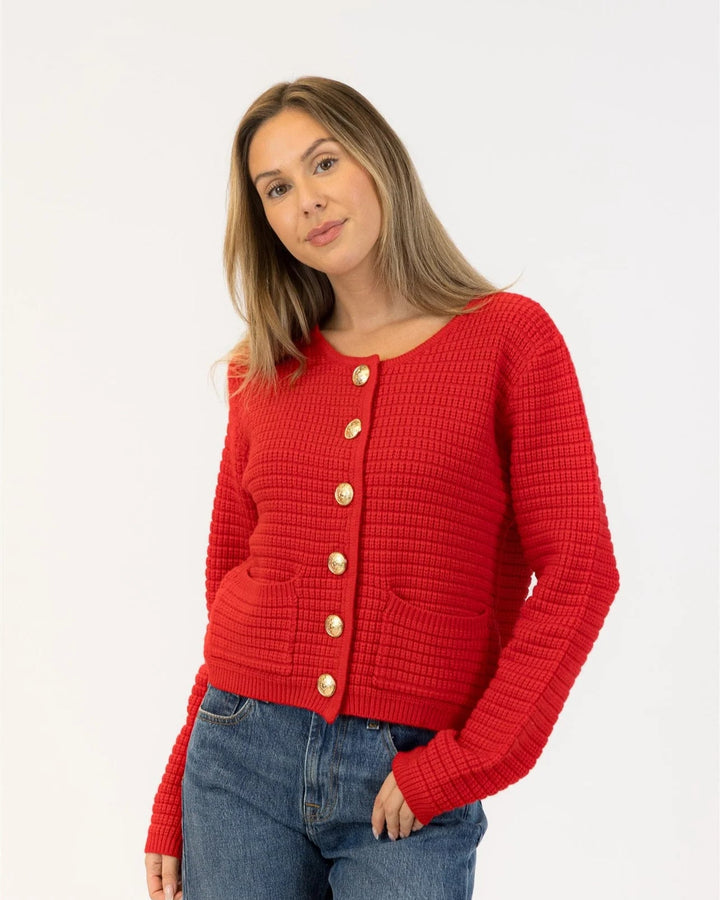 LYLA & LUXE - WOMEN'S BRENDA CARDIGAN 