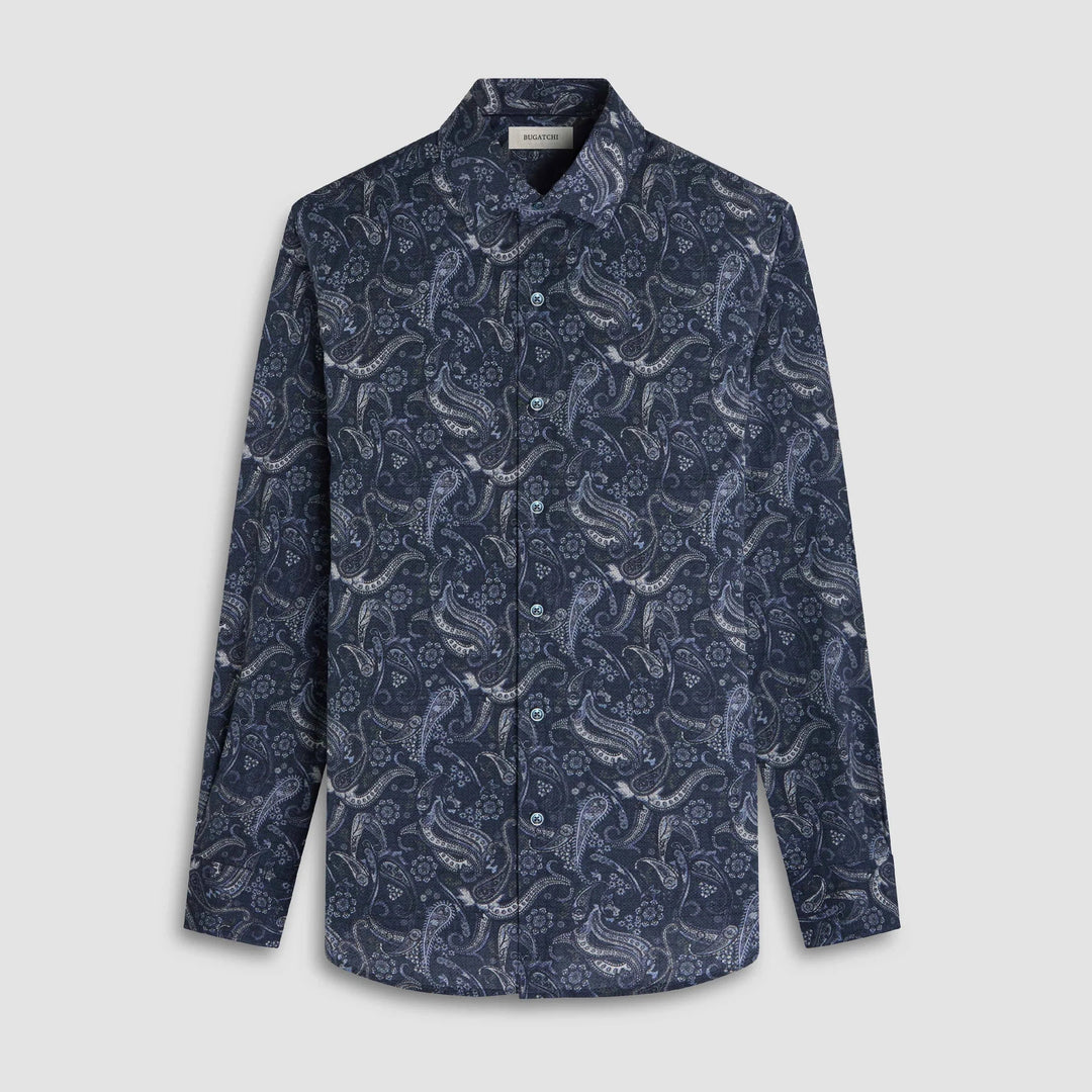 BUGATCHI - MEN'S Axel Paisley Shirt
