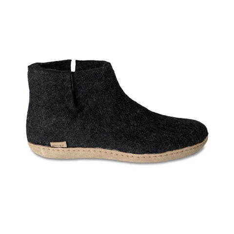 GLERUPS - WOMEN'S FELTED WOOL BOOT W/LEATHER SOLE