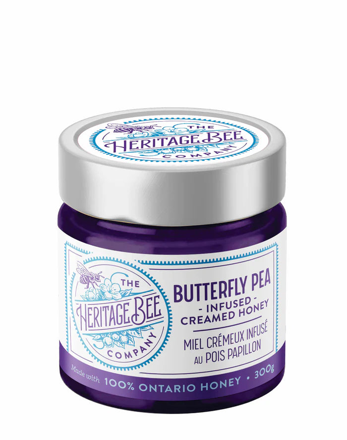 HERITAGE BEE CO. - BUTTERFLY PEA CREAMED HONEY