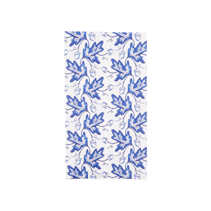 C&F TOWEL  BLUE LEAVES &ACORN