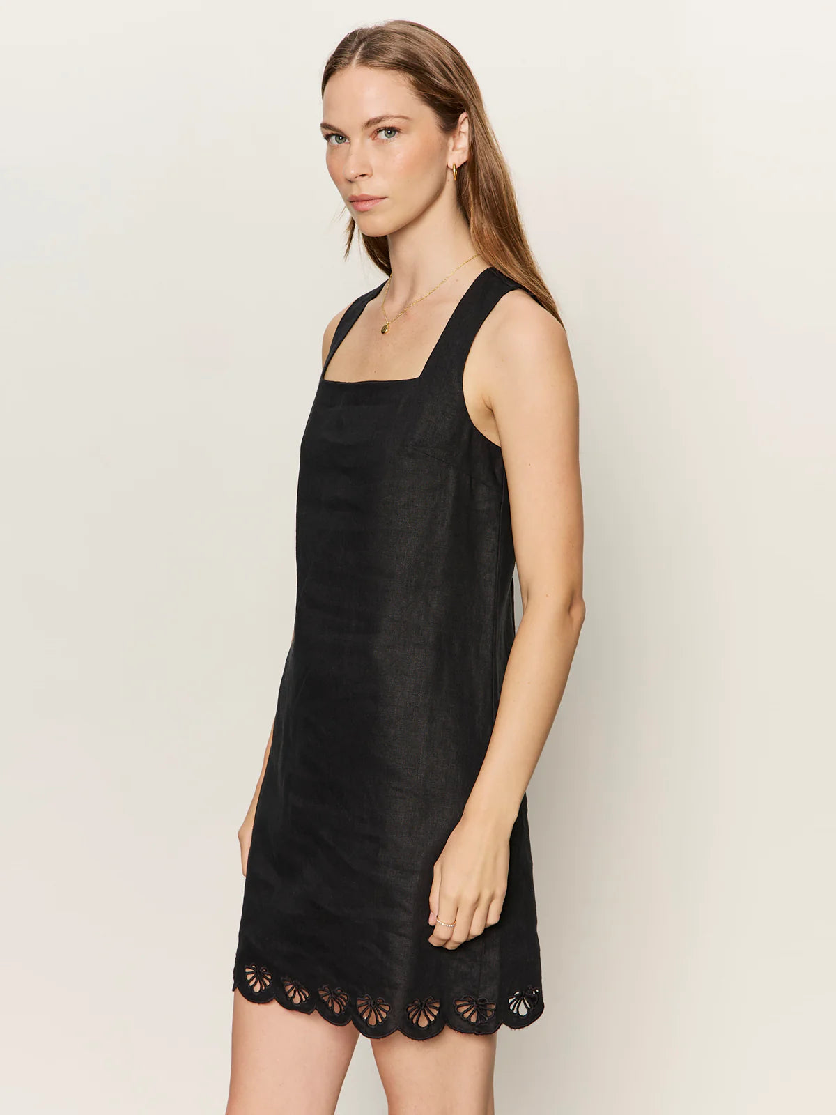 SANCTUARY - ALMOST THERE LINEN DRESS